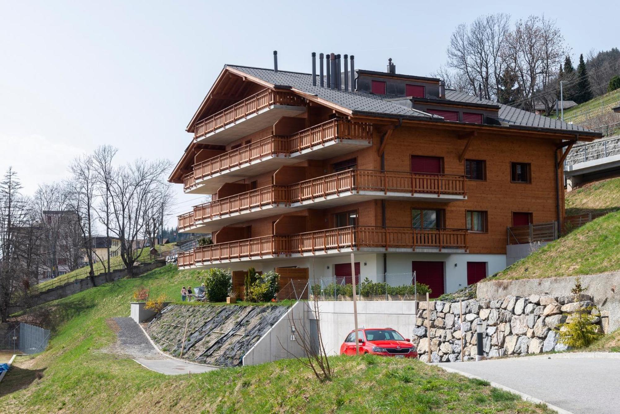 Domaine Du Parc 101B Apartman Leysin Kültér fotó